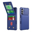 Funda protectora para Samsung Galaxy A17 S con soporte para tarjetas Tapa abatible como soporte Esquinas reforzadas Protección de la cámara 8