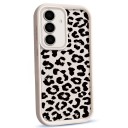 Funda protectora para Samsung Galaxy A26 5G con diseño de leopardo Silicona y resistente Flexible Marco alrededor de la cámara Botones 13