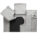 Funda protectora para TV de 40–42 pulgadas. Funda a prueba de polvo para uso exterior e interior con solapas traseras y bolsillo para el control 3