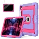 Funda resistente para tablet iPad 10 10,9 pulgadas 2022 funda de silicona antideslizante con soporte y correa de hombro protección de la pantalla y las esquinas 2