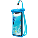 Funda transparente impermeable para teléfono móvil Bolsa de natación subacuática Bolsa sellada Control lateral Cordón ultraligero cubierta HD 1