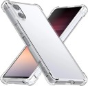 Funda transparente para teléfono Sony Xperia 1 VI, carcasa protectora fina, carcasa trasera de silicona TPU, funda transparente 2