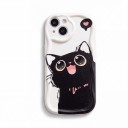 Funda trasera con gato negro para Samsung Galaxy A36 5G Cadena de cuentas para la muñeca 4
