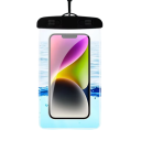 Funda universal impermeable para teléfono 6,7" Funda de PVC IPX8 para natación y uso submarino Bolsa a prueba de agua Protección para deportes 9