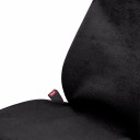 Funda universal para asiento delantero de coche fabricada en tejido de rizo Protección súper absorbente contra el sudor y la humedad Secado rápido con ganchos 2