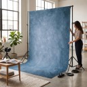 Fundal abstract pentru fotografiere 150 x 210 cm Bumbac Textură pictată Fundal foto pentru studio Pentru portrete și fotografierea 21