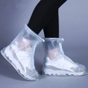 Fundas de silicona impermeables para zapatos con suela antideslizante y construcción sin costuras para uso repetido. 7