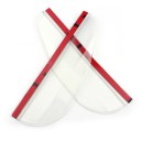 Fundas para espejo retrovisor contra lluvia 2 uds. 1