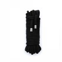 Funie BDSM din bumbac, 10 metri lungime, 0,85 cm latime, cu capete metalice, ideala pentru bondage, legat si alte tehnici Ambalare discreta 4