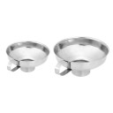 Funil de aço inoxidável com pega 4