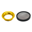 Funnel de aspirație pentru carburator 50 mm cu plasă din aliaj de aluminiu CNC Filtru de aer universal pentru motociclete Aspirația motorului 4