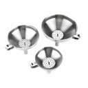 Funnel in acciaio inossidabile con filtro 1