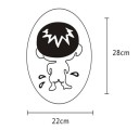 Funny Bathroom Sticker J3482 6