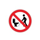 Funny Car Sticker with Prohibition Motif 1