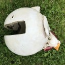 Funny Chicken Fence Decoration Garden Ornament Made of Resin Hen in Farmhouse Style for Garden Courtyard and Outdoor Spaces 3