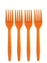 Furculițe de plastic de unică folosință pentru petreceri, tacâmuri de masă pentru aniversări, catering, deserturi, fructe, tacâmuri 6