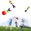 Fusée volante arc-en-ciel 2