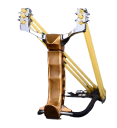Fusil à élastique avec support 2