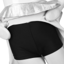 Fustă pentru fete Unicolor Lucioasă Peste genunchi Poliester Spandex Fustă elastică festivă pentru fete 3