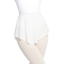 Fuste de dans cu croi ușor transparent din nylon spandex pentru balet, gimnastică și antrenamente de dans 2