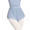 Fuste de dans cu croi ușor transparent din nylon spandex pentru balet, gimnastică și antrenamente de dans 5