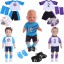 Futbalový dres pre bábiku 1