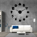 G1808 Wall Stickers Clock 1