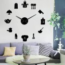 G2108 Wall-Mounted Self-Adhesive Clock 6
