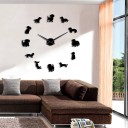 G2134 Wall-Mounted Self-Adhesive Clock 6