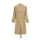 Gabardina beige para mujer 2