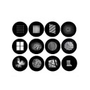 Gabarit pour filtre de lumière de studio 1