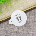 Gabarits de décoration C'est un garçon/fille 2 pcs 3