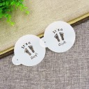 Gabarits de décoration C'est un garçon/fille 2 pcs 4