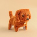 Gående plyshund 6