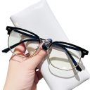 Gafas anti luz azul Marco liviano Cómodas de usar Protección para los ojos al trabajar en una computadora Lectura Dispositivos móviles 2