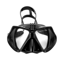 Gafas de buceo con soporte para cámara de acción 16,6 x 9,3 cm Máscara de silicona con cristal templado Tecnología antivaho Gafas 3
