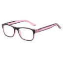 Gafas de lectura de plástico con filtro de luz azul Dioptría +1.00 Protección ocular Montura ligera Previene la fatiga ocular Cómodas de llevar 5