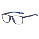 Gafas de lectura multifocales +3.50 Gafas de lectura de plástico TR90 con filtro de luz azul Material ligero y duradero Protección para los ojos Cómodas de llevar 5