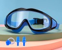 Gafas de natación para niños 16 × 6,5 cm Plástico y silicona Gafas cómodas y a prueba de agua para nadar en la piscina para niños 7