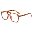 Gafas de plástico con filtro de luz azul Forma cuadrada Protección para los ojos al trabajar con el ordenador Contra la fatiga 5