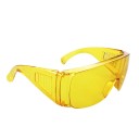 Gafas de protección de plástico para laboratorio dental y blanqueamiento dental con protección contra luz UV y luz de curado para uso odontológico 5