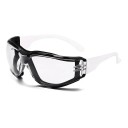 Gafas de protección para ciclistas 2104plus 14,5 x 5 cm marco de PC Contra el empañamiento Contra impactos Sellado de espuma Gafas deportivas 3