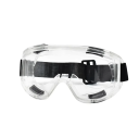 Gafas de seguridad de laboratorio antivaho y antirayaduras Resistentes a impactos y al agua Marco de PVC a prueba de polvo Lente de PC con válvulas 2
