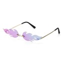 Gafas de sol con forma de llama para mujer 3