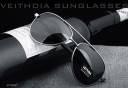 Gafas de sol de aviador de lujo para hombre J2656 3