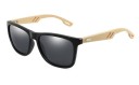 Gafas de sol de madera para hombre E2114 6