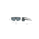 Gafas de sol deportivas 1058 31 g marco y lentes de PC protección UV contra deslumbramiento gafas de ciclismo espejo para bicicleta correr 2
