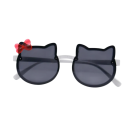 Gafas de sol para niñas 124 x 16 mm Forma de cabeza de gato Gafas infantiles elegantes Protección UV Montura ligera Gafas de moda de verano para niños 5