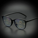 Gafas multifocales para mujer con +3,50 dioptrías Elegantes gafas de lectura de plástico para mujer Cómodas de llevar Diseño elegante 4
