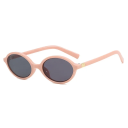 Gafas ovaladas de plástico con filtro de luz azul Gafas elegantes para trabajar en el ordenador Lentes tintados Protección ocular en iluminación artificial 4